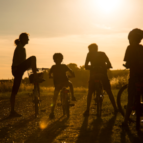 På to hjul i Søhøjlandet