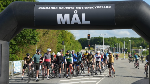 Danmarks højeste motionscykelløb